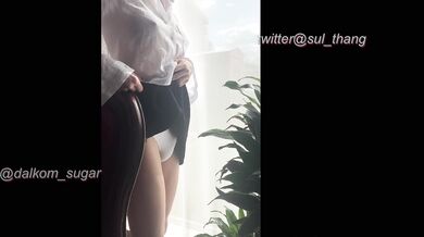 韩国极品长腿TS「dalkom sugar」OF日常性爱私拍 露出、捆缚、群P尺度拉满【第十九弹】(7v) (6)